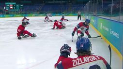Para hockey sur glace - Canada - Tchéquie , tour préliminaire