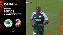 Le but de Andrews Tetteh contre Viktoria Plzen (31')