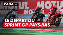 Départ du sprint du Grand Prix des Pays-Bas