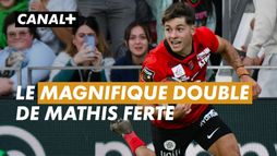 Le magnifique doublé de Mathis Ferté lors de la victoire à domicile du RC Toulon face à l'Aviron Bayonnais