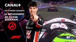 Le dépassement de Oliver Bearman au Saudi Arabian Grand Prix 2025 - 31e tour