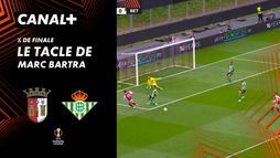 Le tacle de Marc Bartra contre Sporting Braga (32')
