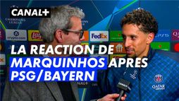 La réaction de Marquinhos après le match face au Bayern Munich