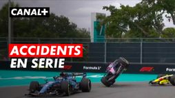Accidents en série pour Pierre Gasly et Isack Hadjar - Grand Prix de Miami - F1