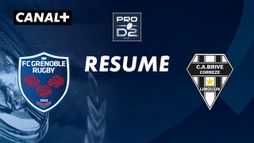 Le résumé de Grenoble / Brive