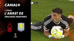 L'arrêt de Emiliano Martínez contre Nottingham (33')