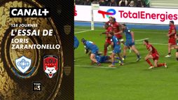 L'essai de Loris Zarantonello contre Lyon