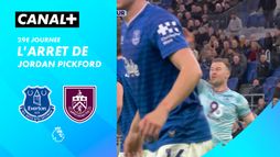 L'arrêt de Jordan Pickford contre Burnley (98')