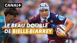 Le beau doublé de Louis Bielle-Biarrey qui permet à Bordeaux-Bègles de s’imposer à domicile face à Perpignan 