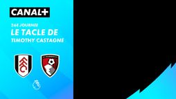 Le tacle de Timothy Castagne contre Bournemouth (77')