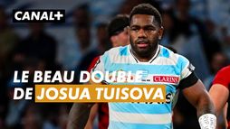 Le 10ème doublé de la carrière de Josua Tuisova lors de la victoire du Racing face à Toulon