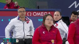 Curling fauteuil - Chine - Slovaquie , par équipes mixtes