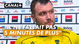 Thomas Ceyte réagit à la victoire face à La Rochelle