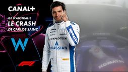 Le crash de Carlos Sainz à Grand Prix d’Australie 2025 - 2e tour