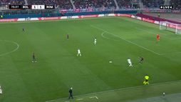 Le dribble de Donyell Malen contre Bologne (76')