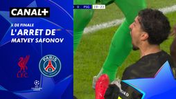 L'arrêt de Matvey Safonov contre Liverpool (31')