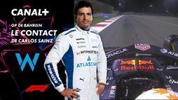 Le contact de Carlos Sainz au Grand Prix de Bahreïn- 30e tour