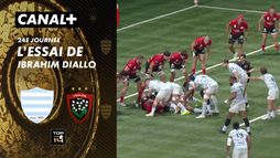 L'essai de Ibrahim Diallo contre Toulon