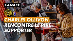Charles Ollivon face à un supporter aux demandes particulières
