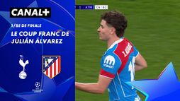 Le coup franc de Julián Álvarez contre Tottenham Hotspur (74')