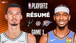 NBA : Wemby légendaire, les Spurs s'offrent le Game 1 face au Thunder