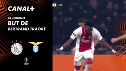 Le but de Bertrand Traoré contre Lazio (47')