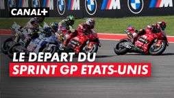 Départ du sprint du Grand Prix des États-Unis