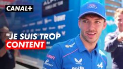 Grand Prix de Monaco : La joie de Pierre Gasly après l'annulation de sa pénalité