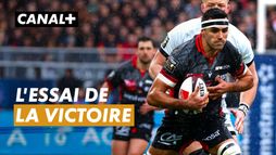 L'ESSAI DE DYLAN CRETIN QUI OFFRE LA VICTOIRE À LYON SUR LA PELOUSE DE PERPIGNAN 