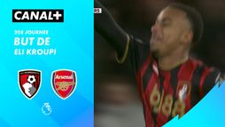 Le but de Eli Kroupi contre Arsenal (76')
