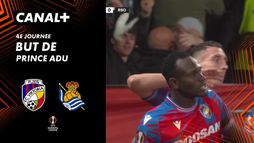 Le but de Prince Adu contre Real Sociedad (13')