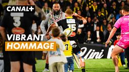 TOP 14 - La Rochelle : L'émouvant haka en hommage à Uini Atonio