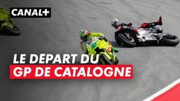 Départ du Grand Prix de Catalogne