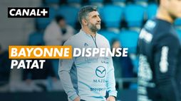 TOP 14 - Bayonne : Grégory Patat dispensé d'entraînement jeudi