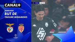 Le but de Takumi Minamino contre Benfica (32')