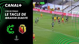 Le tacle de Ibrahim Diakité contre Jagiellona Bialystok (67')