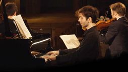 Renaud Capuçon, Alexandre Kantorow et Victor Julien-Laferrière à Gstaad