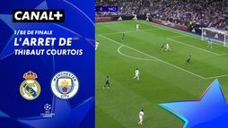 L'arrêt de Thibaut Courtois contre Man. City (75')
