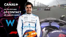 Le contact de Carlos Sainz au Grand Prix des Pays-Bas- 26e tour