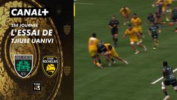 L'essai de Tjiuee Uanivi contre La Rochelle