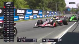 Le dépassement de Esteban Ocon au Grand Prix du Canada- 13e tour