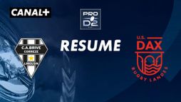 Le résumé de Brive / Dax