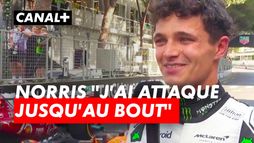 Norris "j'ai attaqué jusqu'au bout" - Grand Prix de Monaco