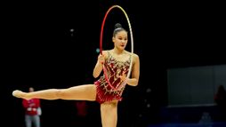 Gymnastique rythmique | Concours général par groupe : Ballons, cerceaux