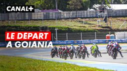 Le départ du Grand Prix du Brésil