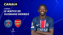 Focus sur le match de Ousmane Dembélé contre Arsenal