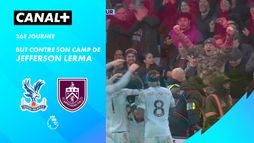 Le but CSC de Jefferson Lerma contre Crystal Palace (47')