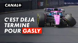 Pierre Gasly contraint à l'abandon du Grand Prix de Monaco - F1