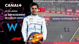 Le dépassement de Carlos Sainz au Grand Prix du Japon- 50e tour