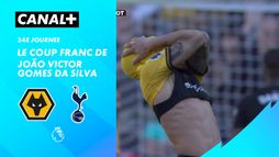 Le coup franc de João Victor Gomes da Silva contre Tottenham Hotspur (98')